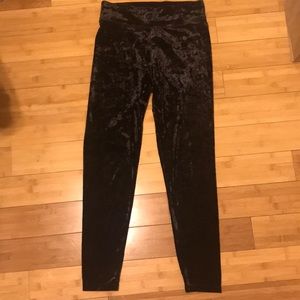 Aerie Crushed Velvet Leggings